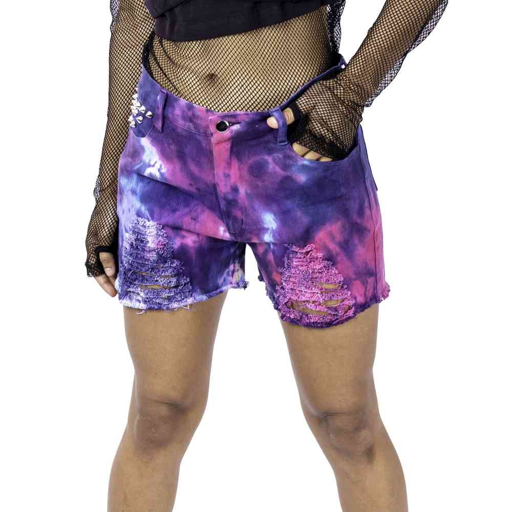 Vixxsin - GAIA Korte broek - Blauw/Roze